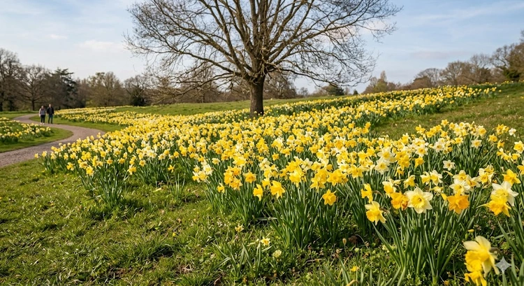 How to Grow Daffodils: Bulb Planting Depth, Care, and Naturalizing Tips