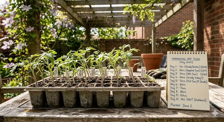 How to Harden Off Seedlings Before Transplanting Outdoors