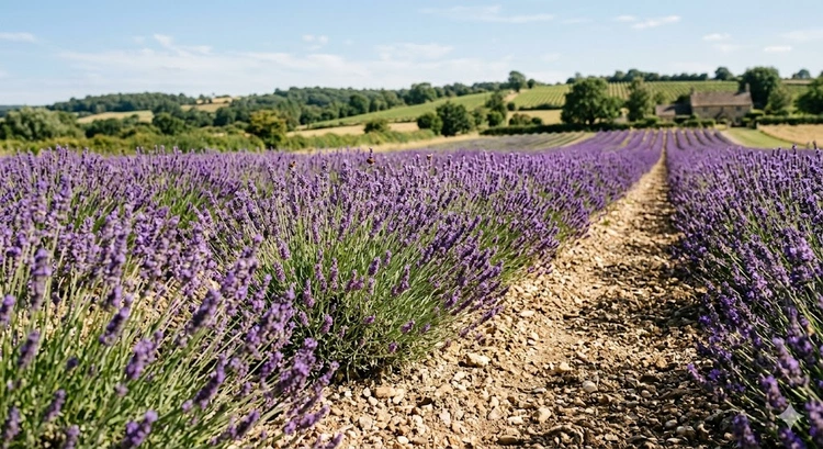 how to grow lavender in garden with full sun and well-drained soil
