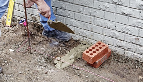 Adjust Iron Rods To Maintain The Area