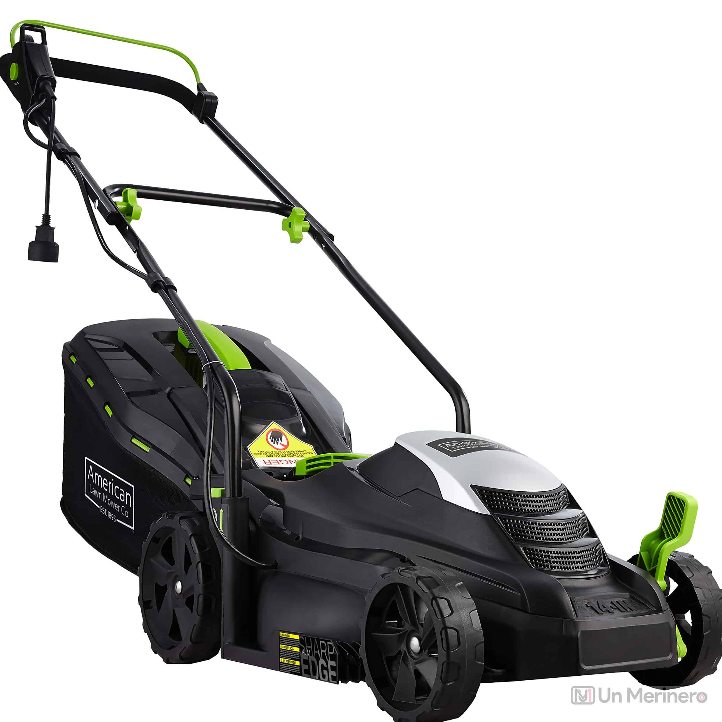 American Corded Electric Lawn Mower - Best Heavy Weight Lawn Mower For Large Yard