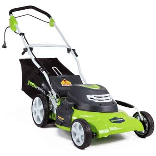 Greenworks 20-Inch Electric Corded Lawn Mower - Best Electric Lawn Mower For Small Yard