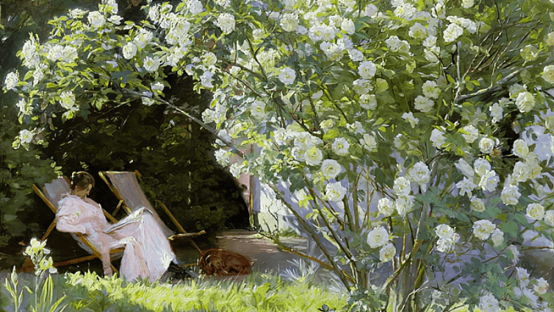 Best Painting Of A Garden 