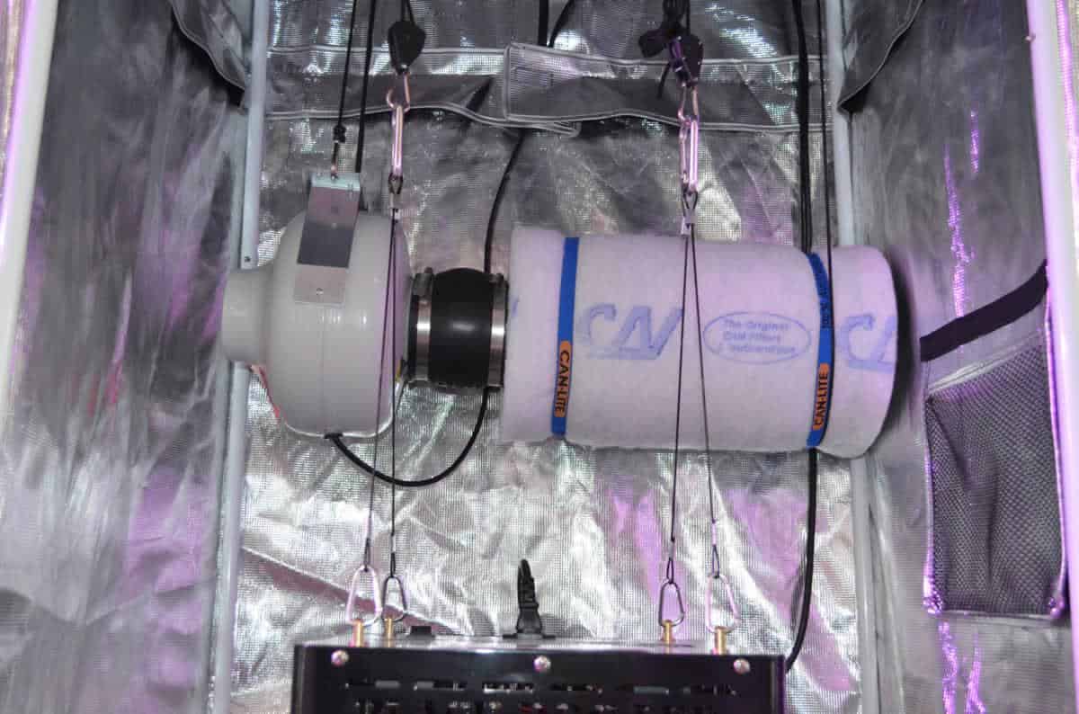 Carbon Air Filter Placement In Grow Tent