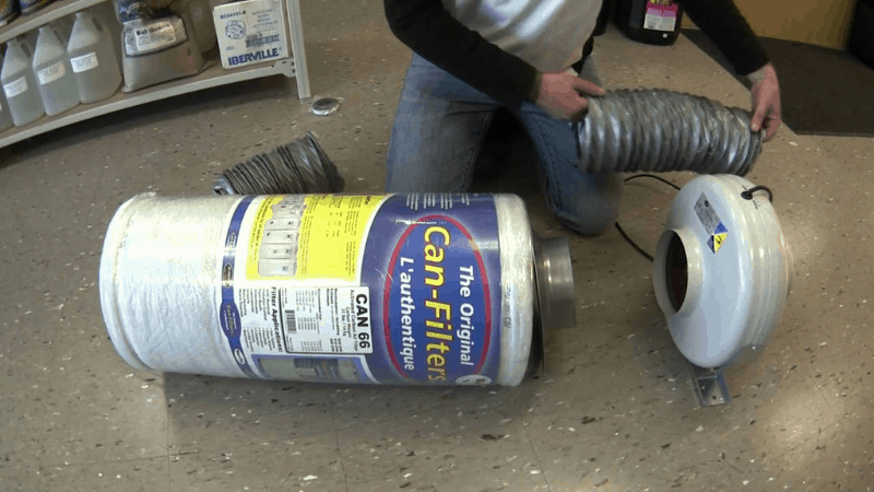 Placing The Carbon Filter After Cleaning