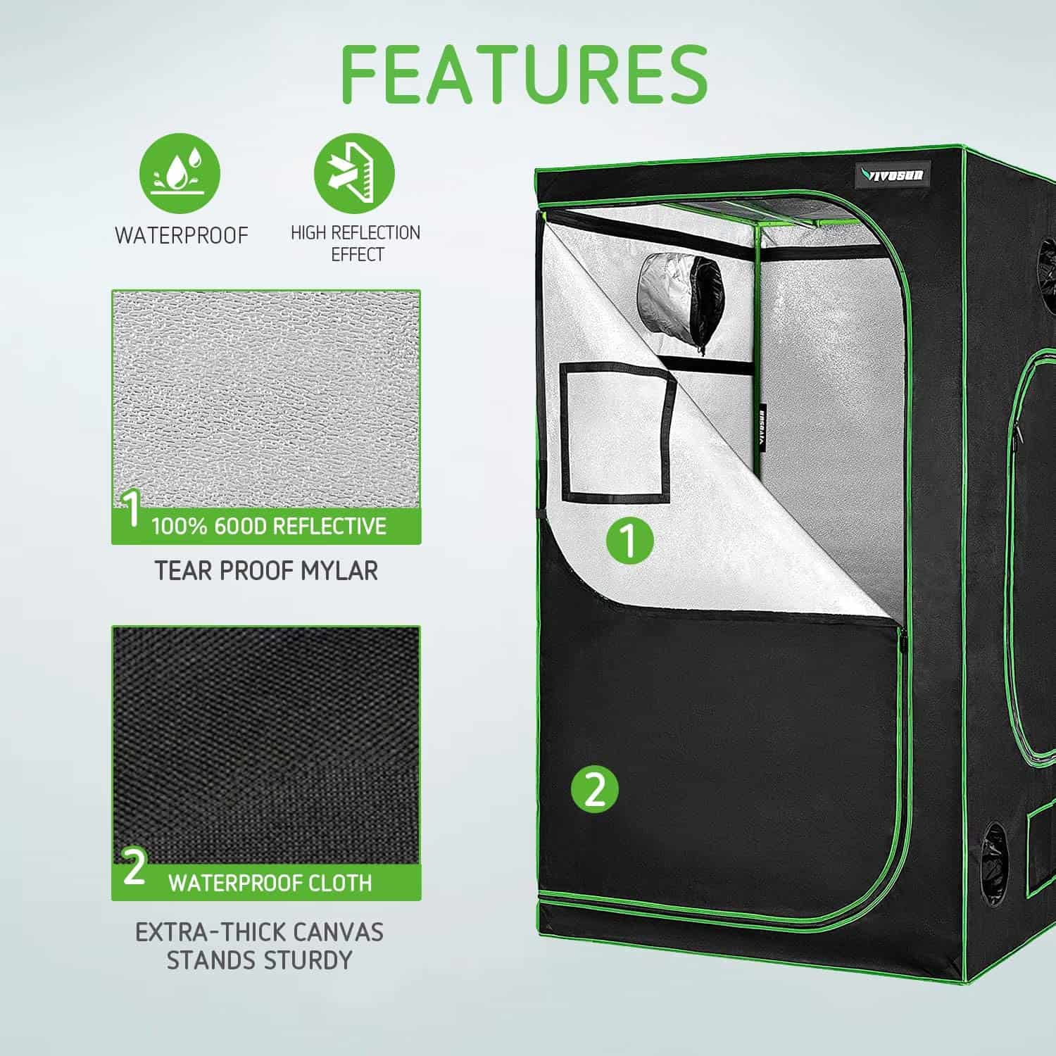 Best 4x4 Grow Tent- VIVOSUN 48