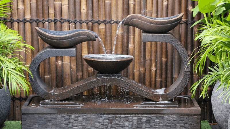 An Oasis Of Calm - Outdoor Wall Fountain Ideas