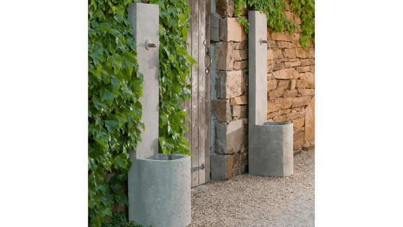 Echo Wall Water Fountain - Outdoor Wall Fountain Ideas
