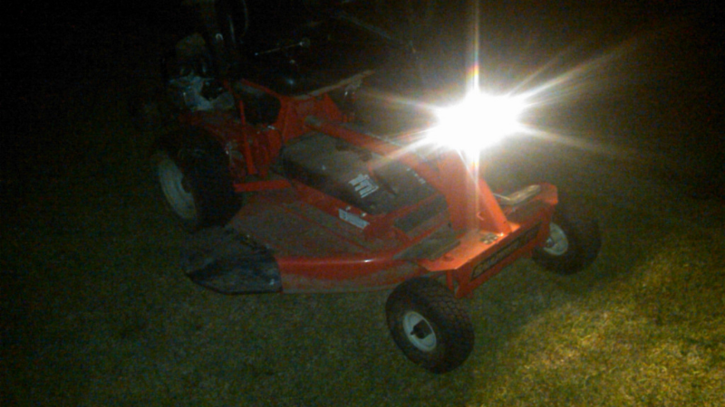 What Would Drain A Lawnmower Battery - Forget To Turn Off The Headlight