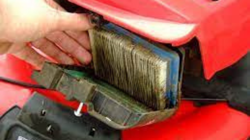 Why My Lawn Mower Stops Running After A While - Lawn Mower Dirty Air Filter