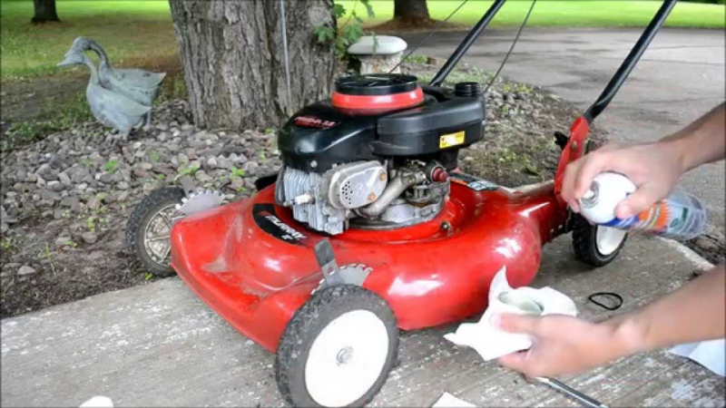 Why My Lawn Mower Stops Running After A While - Mower Running On Old Gasoline