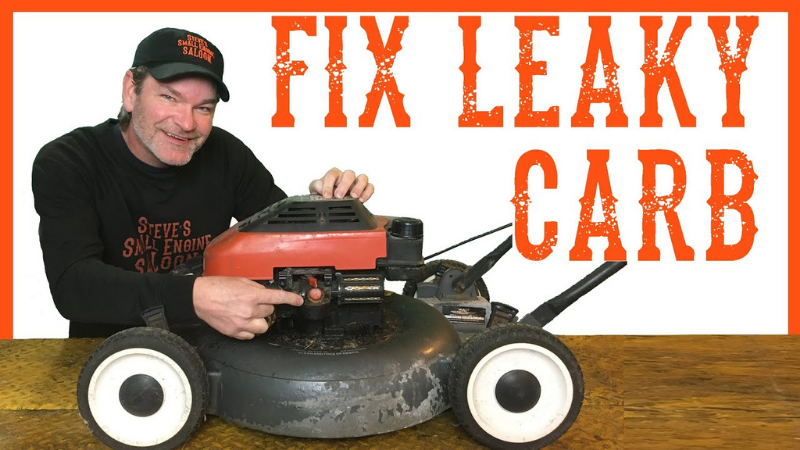 Why Is My Lawnmower Carburetor Leaking Gas?