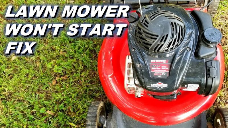 Why Is My Lawnmower Cranking But Not Starting?